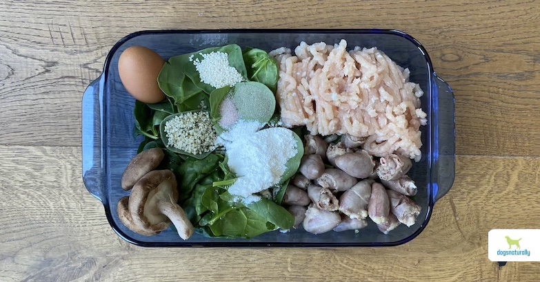 Chicken adult dog food recipe