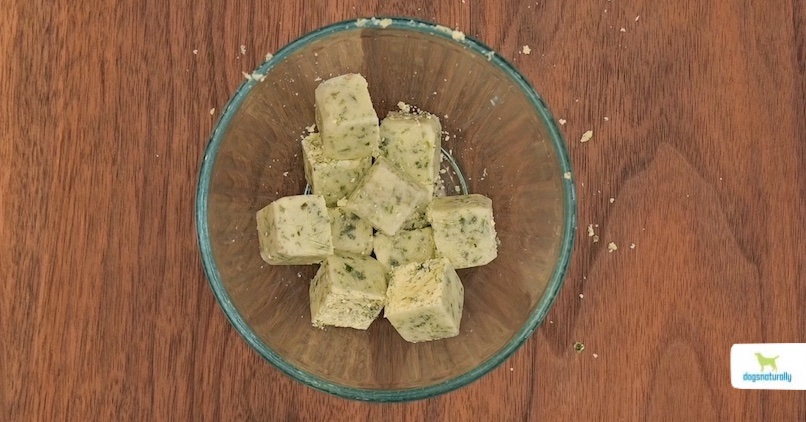 fresh breath frozen dog treat recipe